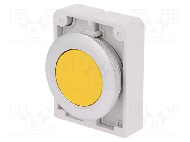 Interruptor: de Pressão, 30mm, Pos.Estáv: 1, Amarelo, Não Disp.