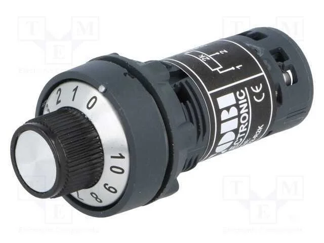 Potenciómetro, 22mm, CM22, -25÷70C, 22,5mm, IP65,.