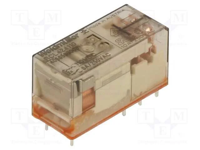 Relé: Eletromagnético, Dpdt, Ubobina : 110vdc, 8a, Max.250vac