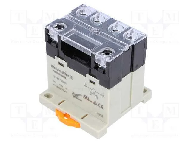 Relé: eletromagnético, SPST-NO, 12VDC, Icontactos.