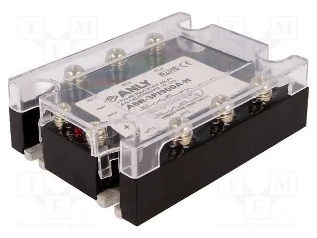 Relé: Semicondutores, 90a, Ucom: 48÷480vac, 3-Fás.