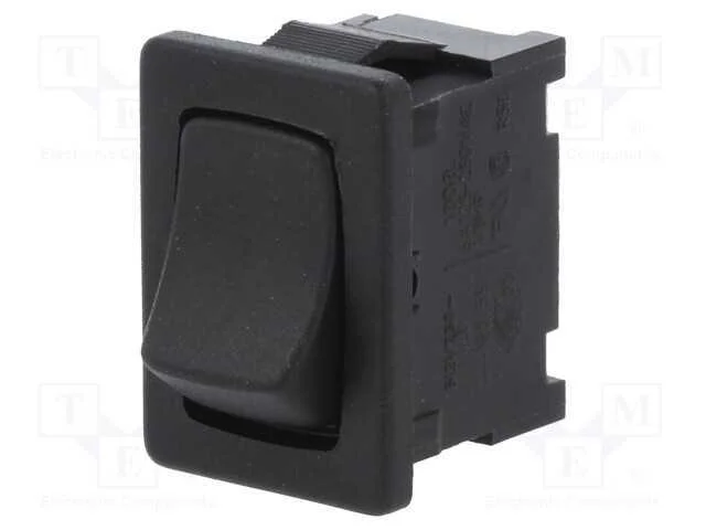 Rocker, Spdt, Pos: 3, (On)-Off-(On), 6a/250vac, I.