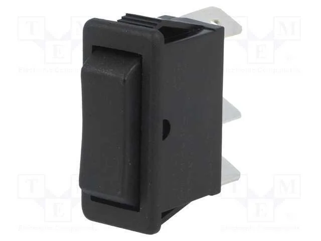 ROCKER, SP3T, Pos: 3, (ON)-OFF-(ON), 16A/250VAC, .