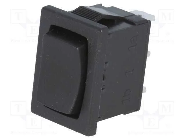 Rocker, Sp3t, Pos: 3, (On)-Off-(On), Preto, N&atilde;o Disp, Carca&ccedil;a: Preto