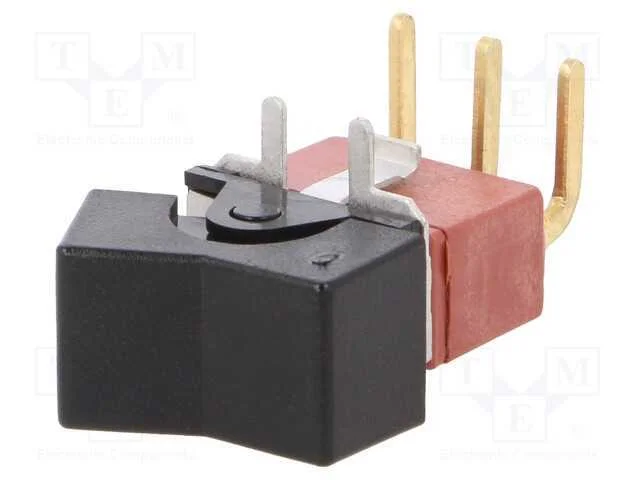 Rocker, Spst, Pos: 2, On-On, 7,5a/120vac, 7,5a/28vdc, Preto, e