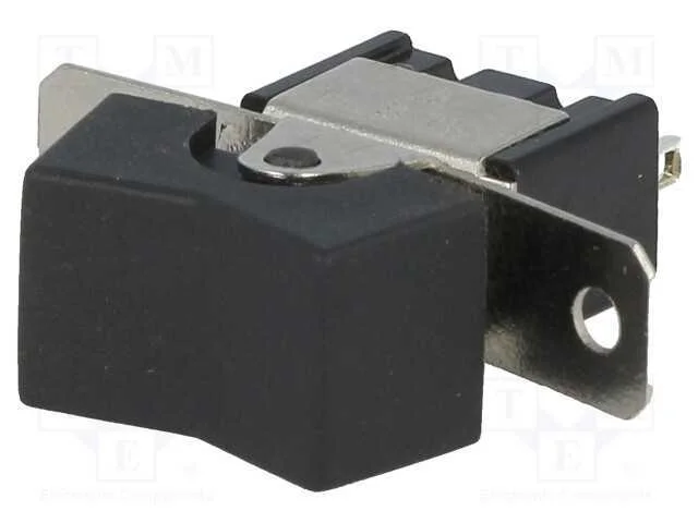 ROCKER, SP3T, Pos: 3, (ON)-OFF-(ON), 3A/250VAC, p.