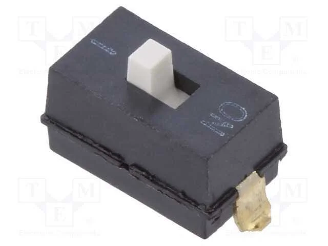 Interruptor: DIP-SWITCH, Quantidade de secções: 1.