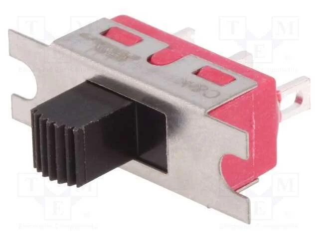 Interruptor Deslizante, Pos: 2, SPDT, 3A/250VAC, 6