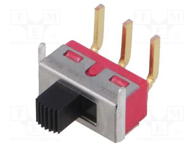 Interruptor Deslizante, Pos: 2, SPDT, 3A/250VAC, 6