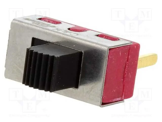 Interruptor: de Corrediça, Pos: 2, Spdt, 6a/120vac, 0,4a/28vdc
