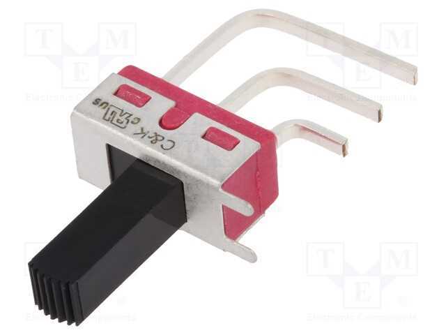 Interruptor Deslizante, Pos: 2, SPDT, 6A/120VAC, 6