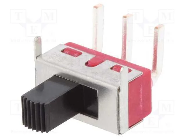 Interruptor: de Corrediça, Pos: 2, Spdt, 6a/120vac, 6a/28vdc, On-On