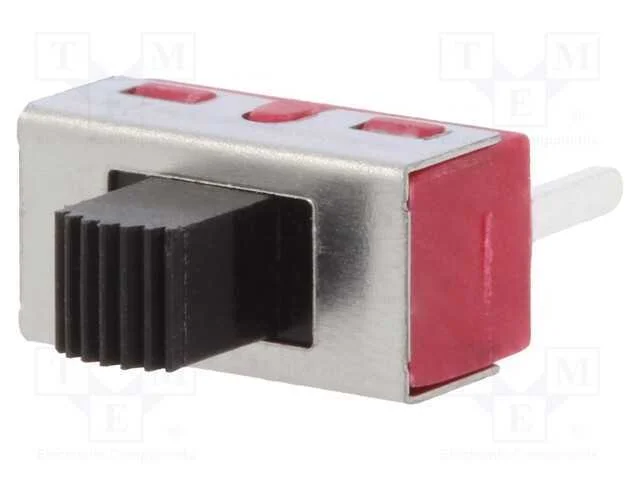 Interruptor: de Corrediça, Pos: 3, Sp3t, 6a/120vac, 6a/28vdc, Tht