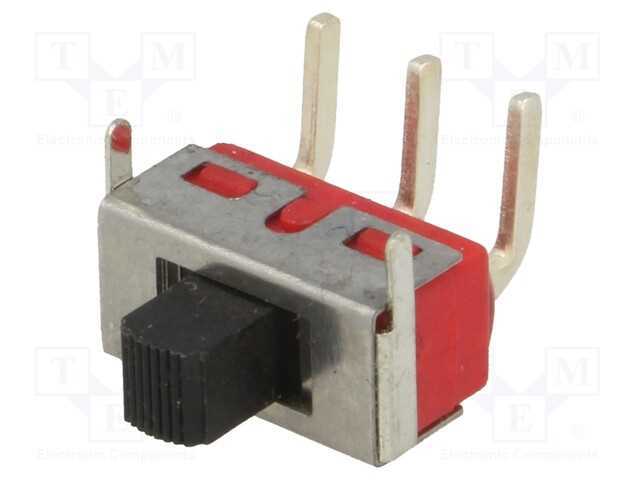 Interruptor Deslizante, Pos: 3, SP3T, 2A/250VAC, 5