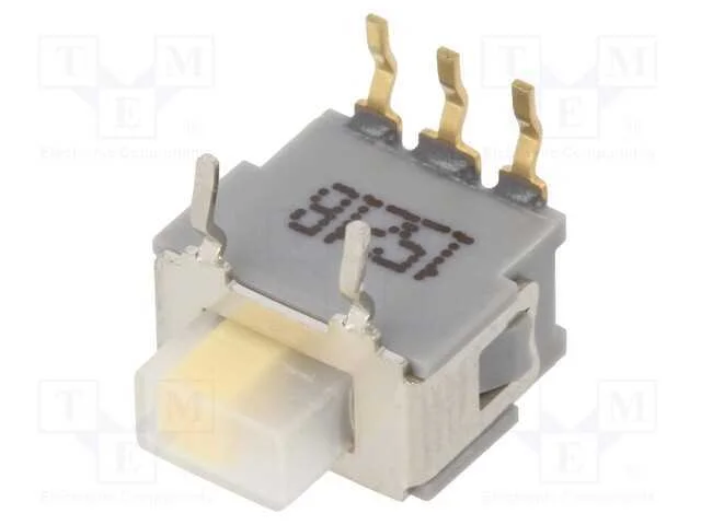 Interruptor: de Corrediça, Pos: 2, Spdt, 0,05a, 0.