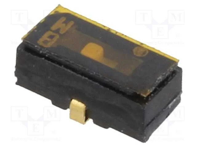 Interruptor Deslizante, Pos: 2, SPDT, 0,1A/6VDC, O