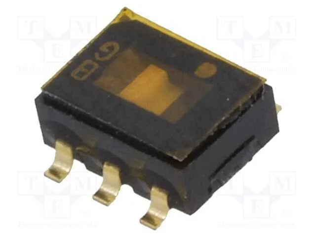 Interruptor: de Corrediça, Pos: 2, Dpdt, 0,1a/6vdc, On-On, Smt, Cas