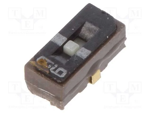 Interruptor Deslizante, Pos: 2, SPDT, 0,1A/6VDC, O