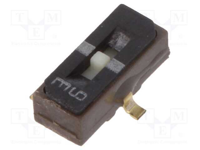 Interruptor Deslizante, Pos: 3, SPDT, 0,1A/6VDC, O