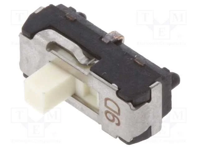 Interruptor Deslizante, Pos: 2, SPDT, 0,2A/12VDC,
