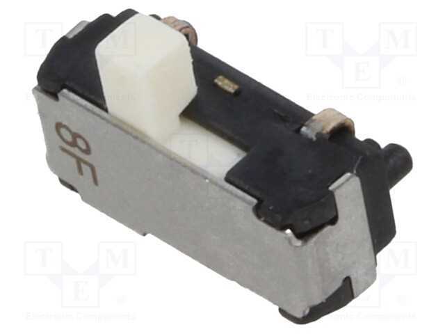 Interruptor Deslizante, Pos: 2, SPDT, 0,2A/12VDC,