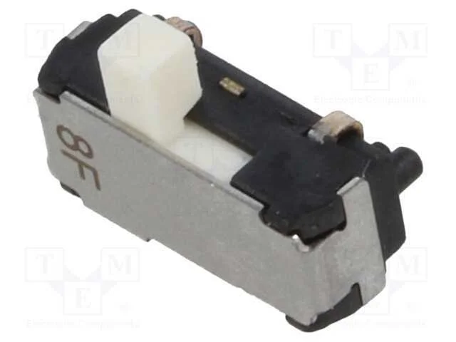 Interruptor Deslizante, Pos: 2, SPDT, 0,2A/12VDC,