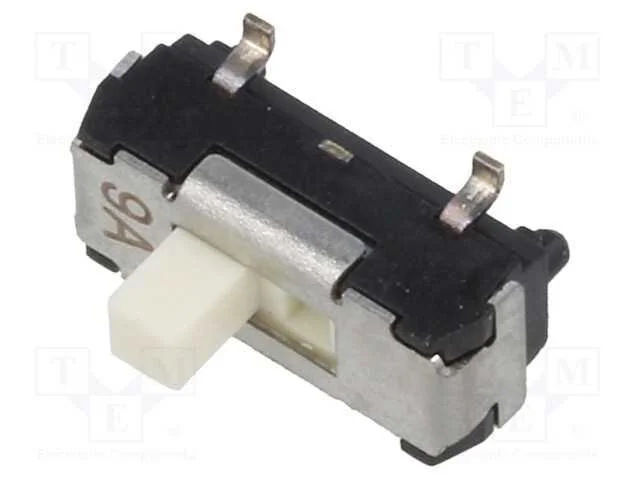 Interruptor Deslizante, Pos: 2, SPDT, 0,2A/12VDC,