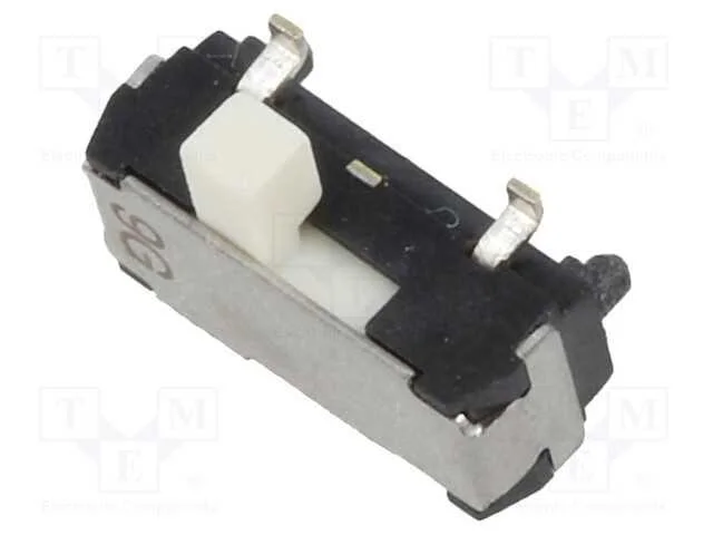 Interruptor Deslizante, Pos: 2, SPDT, 0,2A/12VDC,