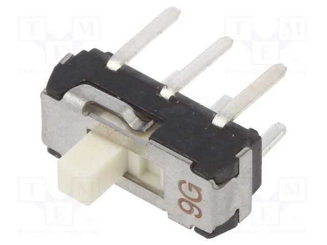 Interruptor: de Corrediça, Pos: 2, Dpdt, 0,2a/12vdc, On-On, Tht