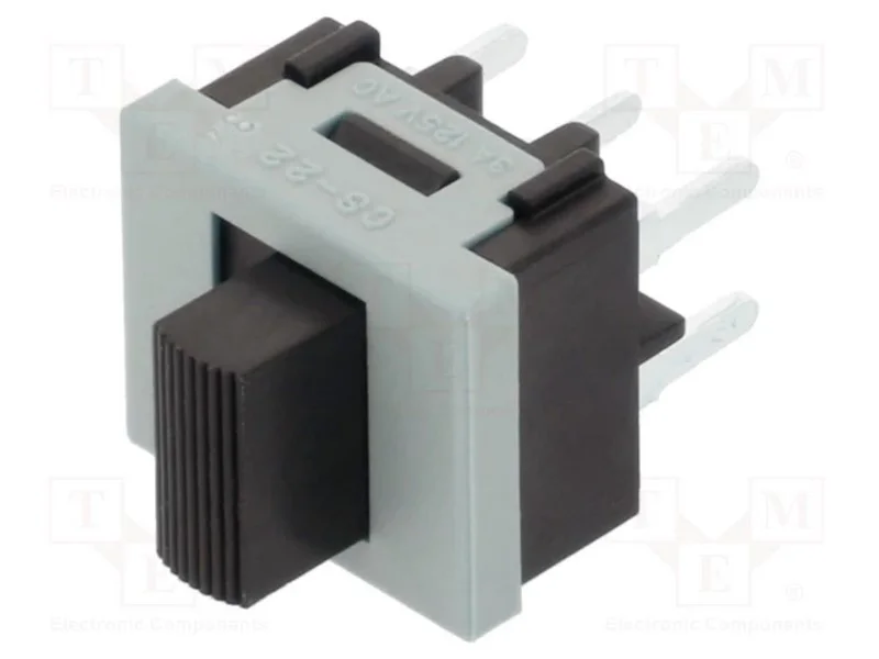 Interruptor Deslizante, Pos: 2, DPDT, 2A/250VAC, O