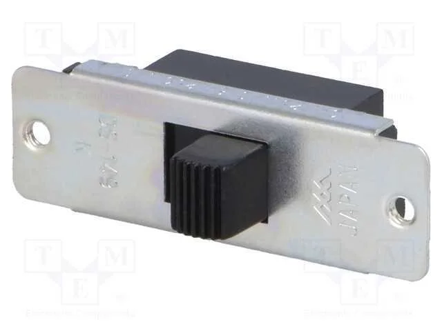 Interruptor Deslizante, Pos: 2, SPST, 6A/250VAC, O