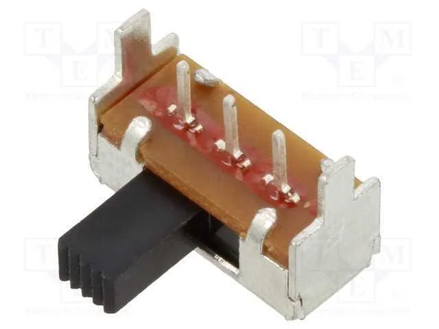 Interruptor Deslizante, Pos: 2, SPDT, 0,2A/30VDC,