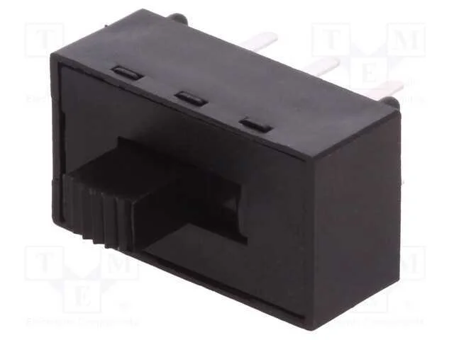 Interruptor Deslizante, Pos: 2, DPDT, 2A/250VAC, 4