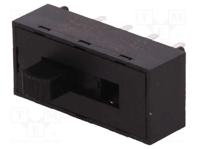 Interruptor Deslizante, Pos: 3, DP3T, 2A/250VAC, 4