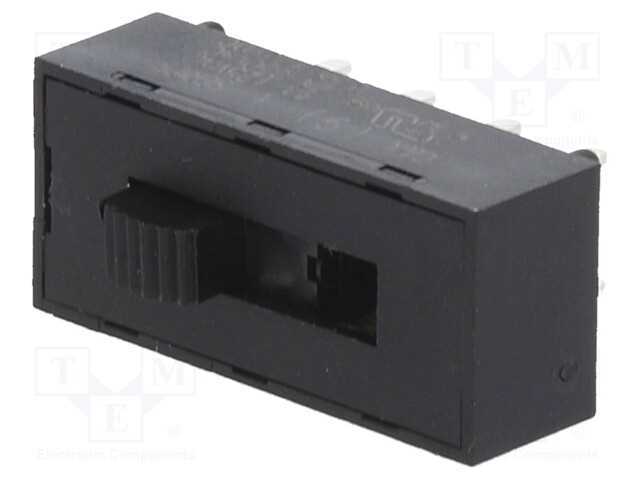 Interruptor Deslizante, Pos: 3, DP3T, 2A/250VAC, 0