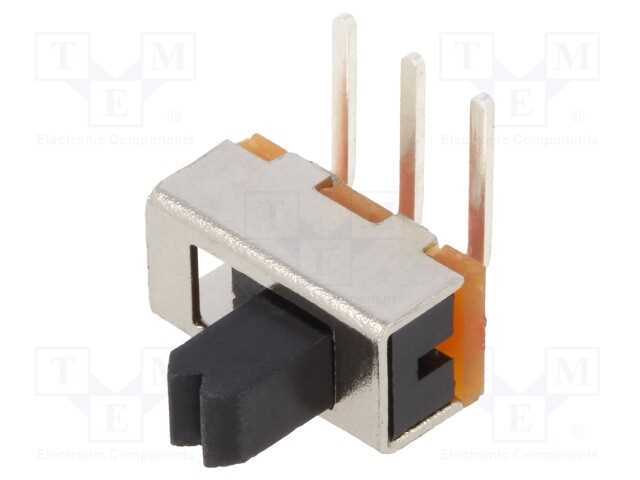 Interruptor Deslizante, Pos: 2, SPDT, 0,35A/30VDC,