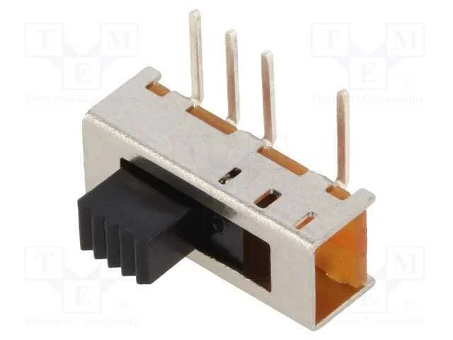 Interruptor Deslizante, Pos: 3, SP3T, 0,3A/30VDC,