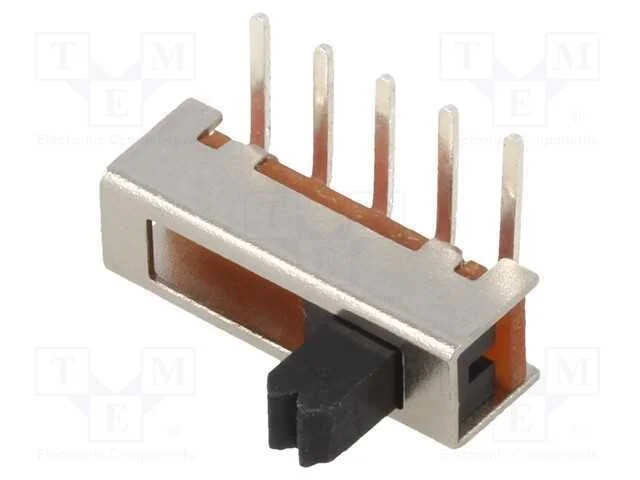 Interruptor Deslizante, Pos: 4, 0,35A/30VDC, ON-ON