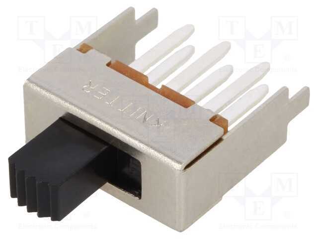 Interruptor Deslizante, Pos: 2, SPDT, 0,3A/30VDC,