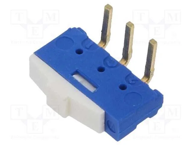 Interruptor: de Corrediça, Pos: 2, Spdt, 0,2a/24vdc, On-On, Pcb,Tht