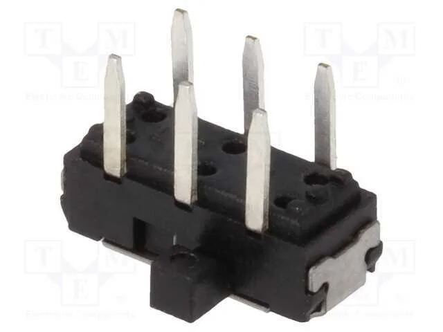 Interruptor: de Corrediça, Pos: 2, Sp3t, 0,3a/6vdc, On-On-On, 70mo