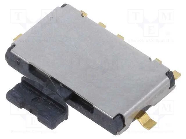 Interruptor Deslizante, SP3T, 0,5A/4VDC, ON-ON-ON,