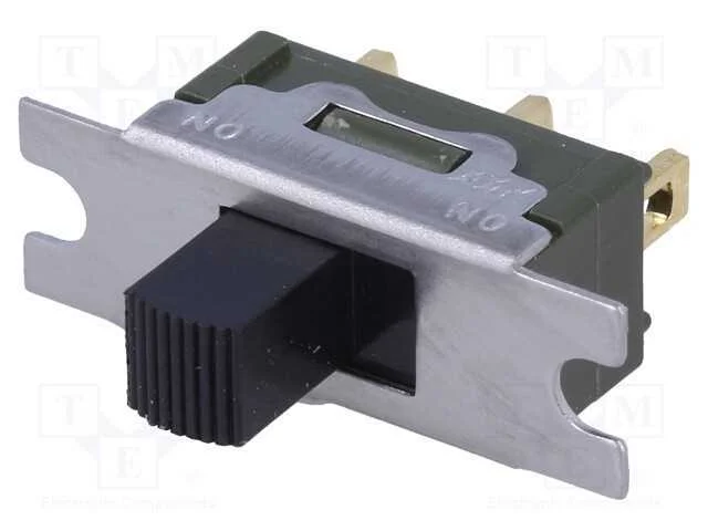 Interruptor Deslizante, Pos: 2, SPDT, 0,01A/28VAC,
