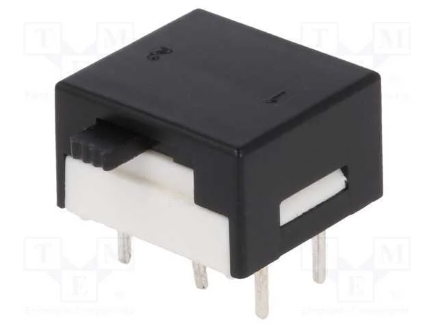 Interruptor Deslizante, Pos: 2, DPDT, 3A/120VAC, 3