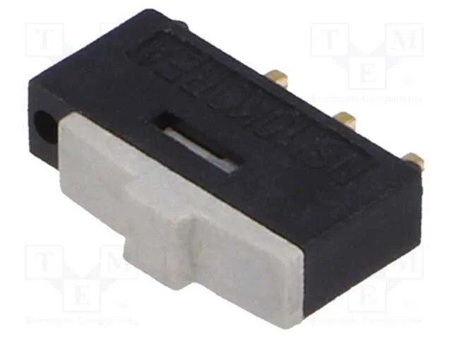 Interruptor: de Corrediça, Pos: 2, 0,3a/24vdc, Smt, 10x2,5x4,5mm