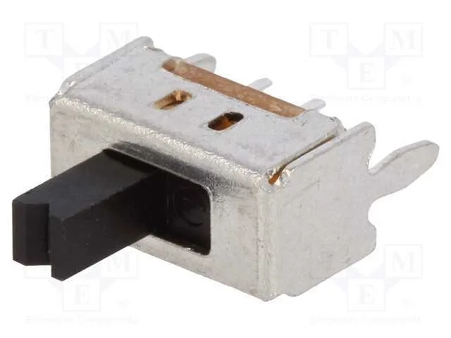 Interruptor: de Corrediça, Pos: 2, Spdt, 0,1a/12vdc, On-On, Tht
