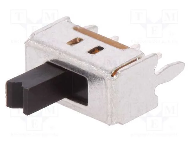 Interruptor Deslizante, Pos: 2, SPDT, 0,1A/12VDC,