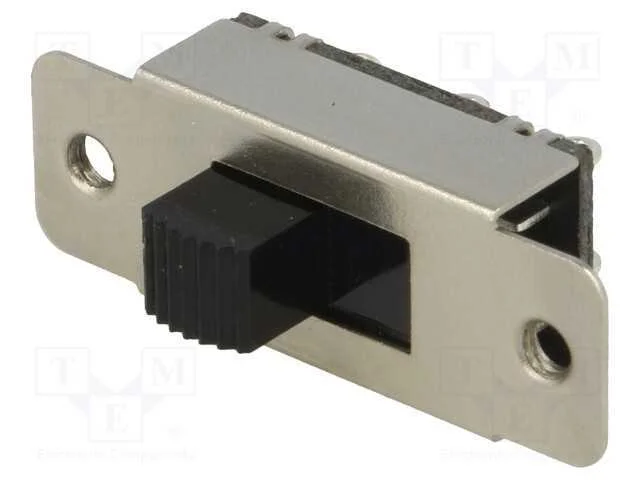 Interruptor Deslizante, Pos: 2, DPDT, 1A/24VDC, ON