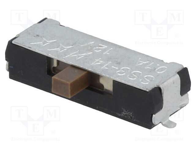 Interruptor Deslizante, Pos: 3, SPDT, 0,4A/28VAC,
