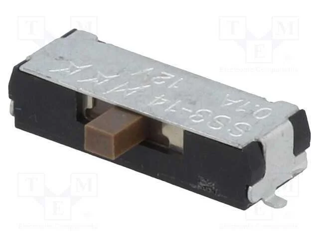 Interruptor Deslizante, Pos: 3, SPDT, 0,4A/28VAC,